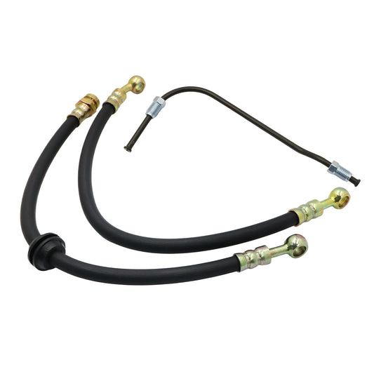 FITS Honda CB350/360/400F/450K/500/550K/750K/750F Brake Hose Kit w/ Brake Pipe