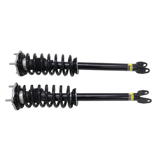 Pair Front Shock Struts Assys w/o ADS For 2017-2023 Mercedes W213 E300 E350 RWD