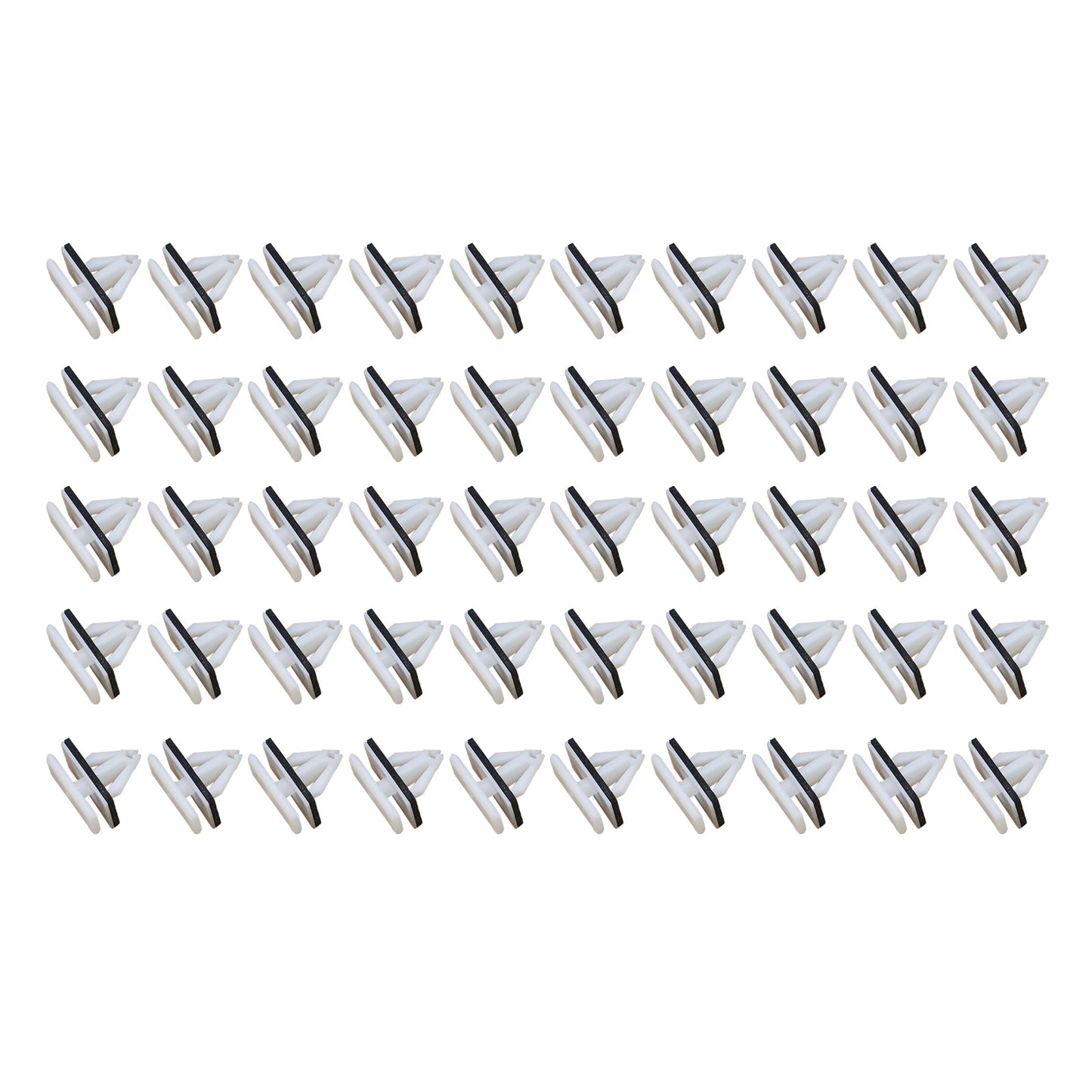 For Ford F-150 Lincoln MKX 9mm Rocker Panel & Door Moulding Clip Retainer 50Pcs