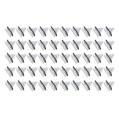 For Ford F-150 Lincoln MKX 9mm Rocker Panel & Door Moulding Clip Retainer 50Pcs