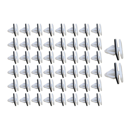 For Ford F-150 Lincoln MKX 9mm Rocker Panel & Door Moulding Clip Retainer 50Pcs