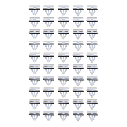 For Ford F-150 Lincoln MKX 9mm Rocker Panel & Door Moulding Clip Retainer 50Pcs