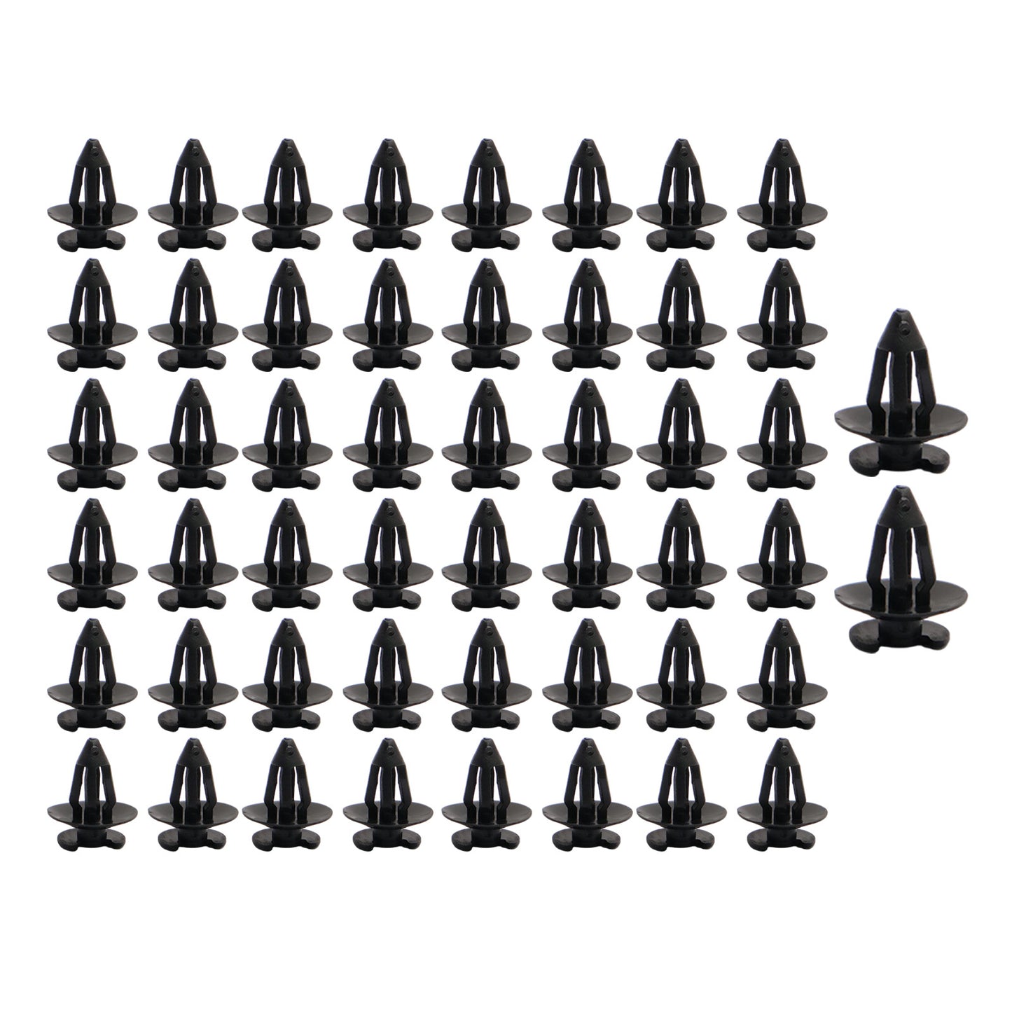 For Mercedes-Benz G500 50x 9mm Nylon Door Panel Trim Clips Retainer Double Head
