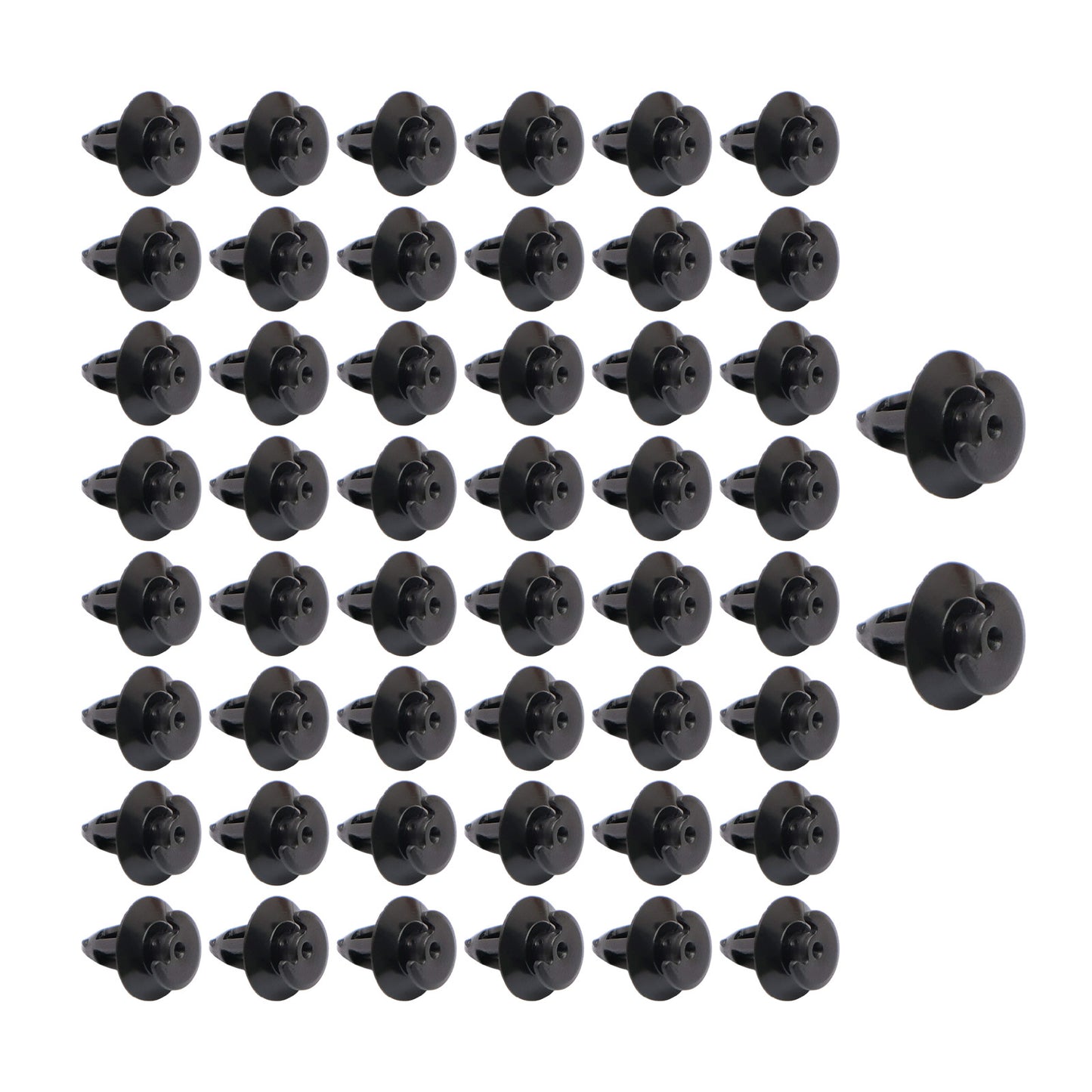 For Mercedes-Benz G500 50x 9mm Nylon Door Panel Trim Clips Retainer Double Head