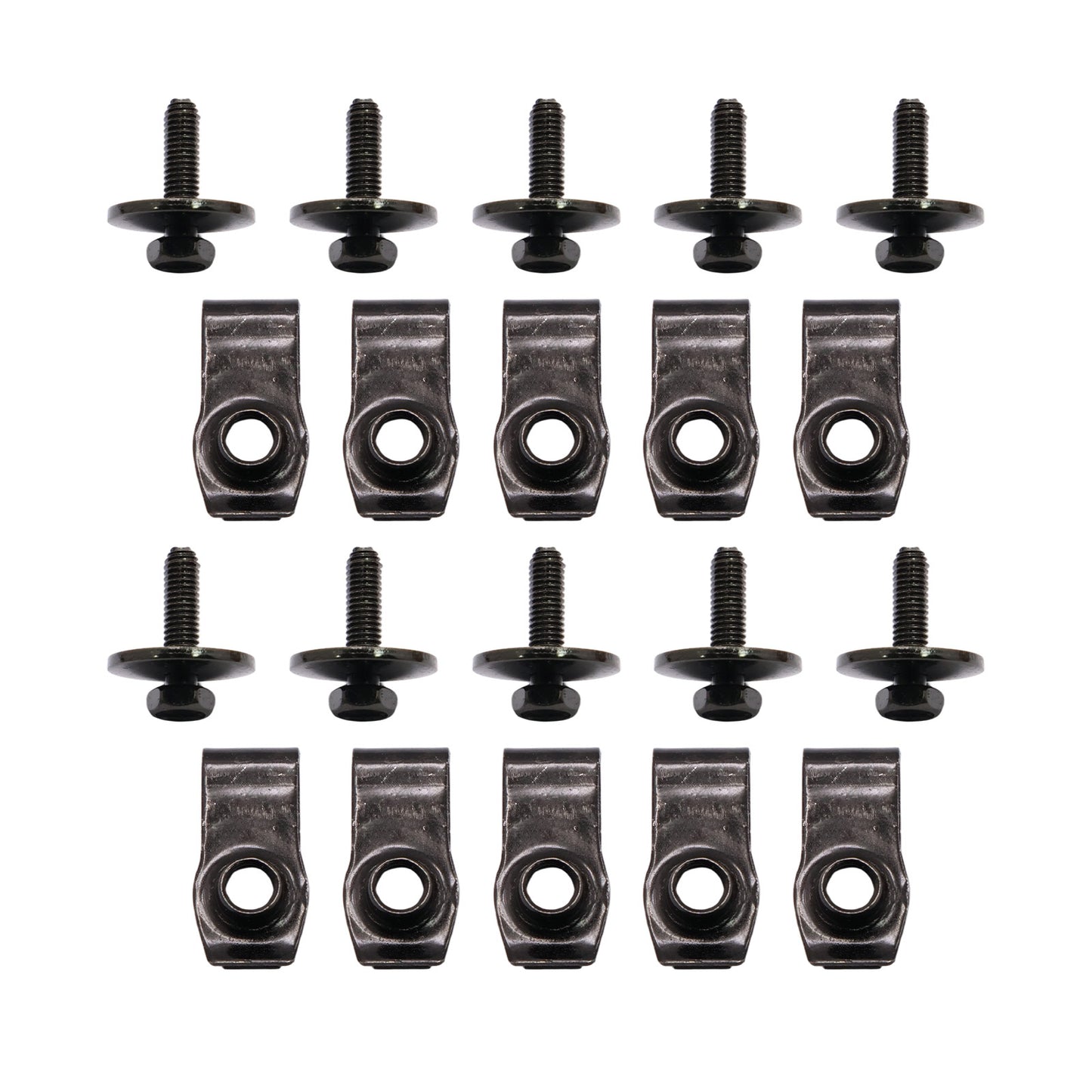 Fits GMC Ford Chrysler Jeep N623343-S2 20X M8 Body Bolts & Extruded U Nuts Kits