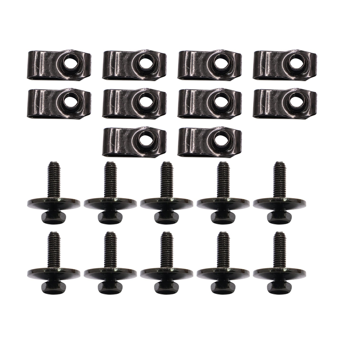Fits GMC Ford Chrysler Jeep N623343-S2 20X M8 Body Bolts & Extruded U Nuts Kits