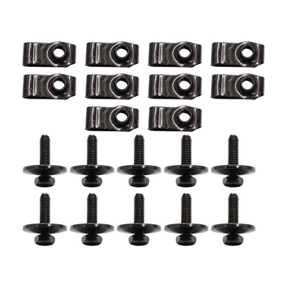 Fits GMC Ford Chrysler Jeep N623343-S2 20X M8 Body Bolts & Extruded U Nuts Kits