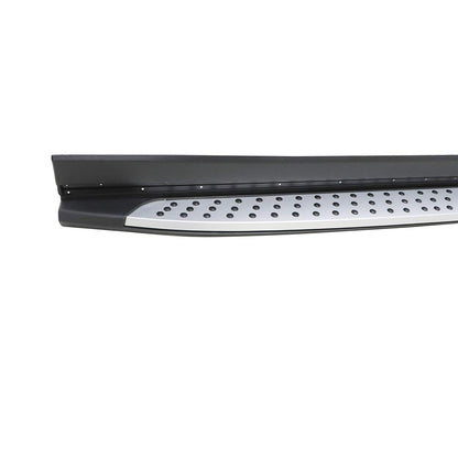 Fit Hyundai Santa Fe 2019-2023 Pair Black Running Boards Side Steps