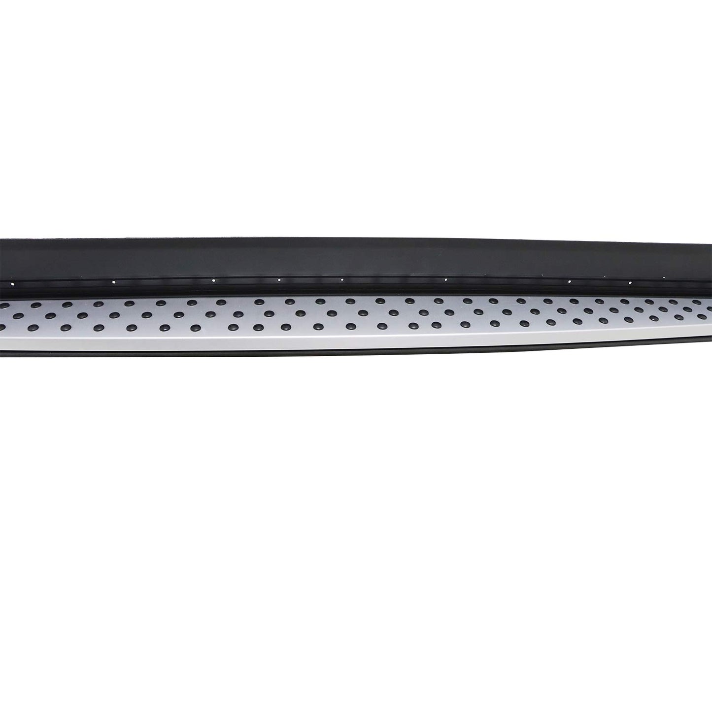 Fit Hyundai Santa Fe 2019-2023 Pair Black Running Boards Side Steps