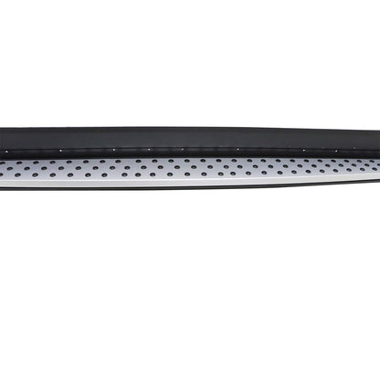 Fit Hyundai Santa Fe 2019-2023 Pair Black Running Boards Side Steps