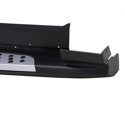 Fit Hyundai Santa Fe 2019-2023 Pair Black Running Boards Side Steps