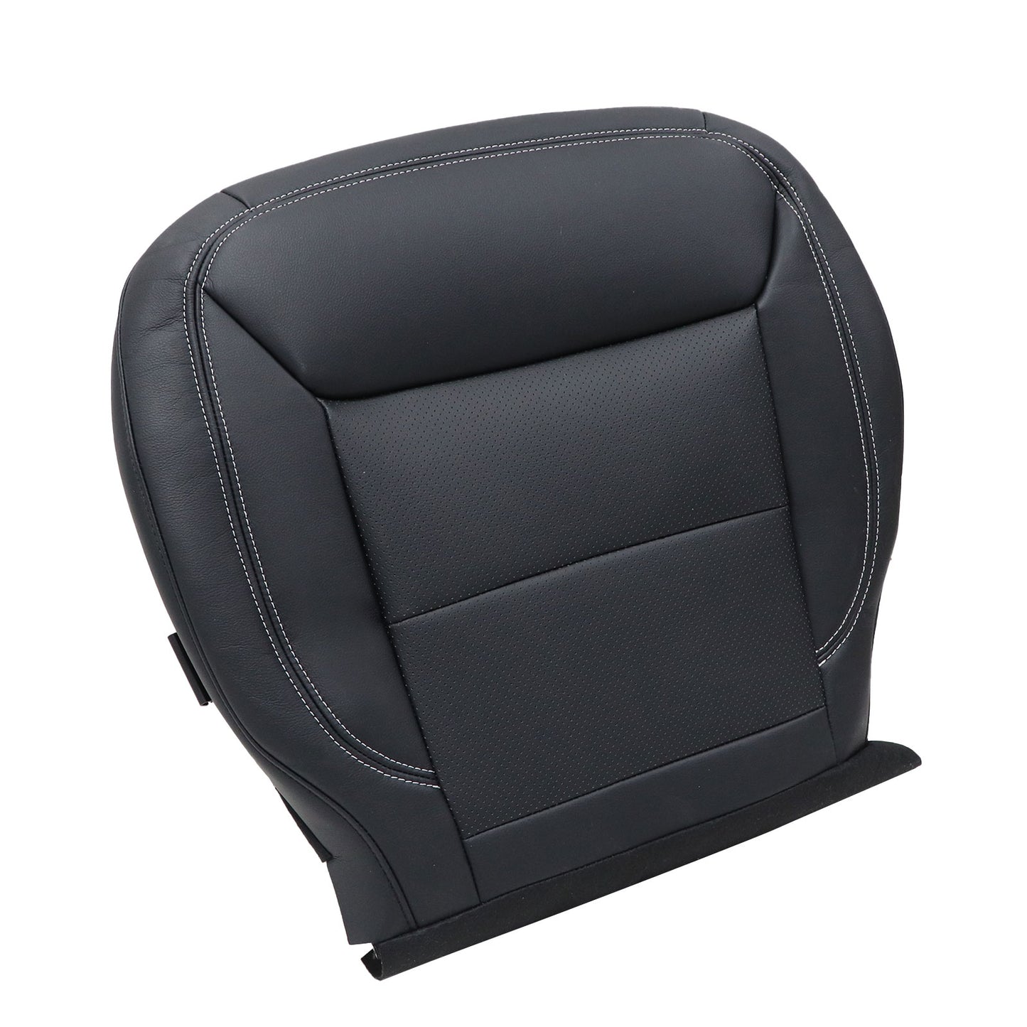 2020-2024 Fits Ford Explorer Driver Bottom Perforated Leather Seat Cover Black