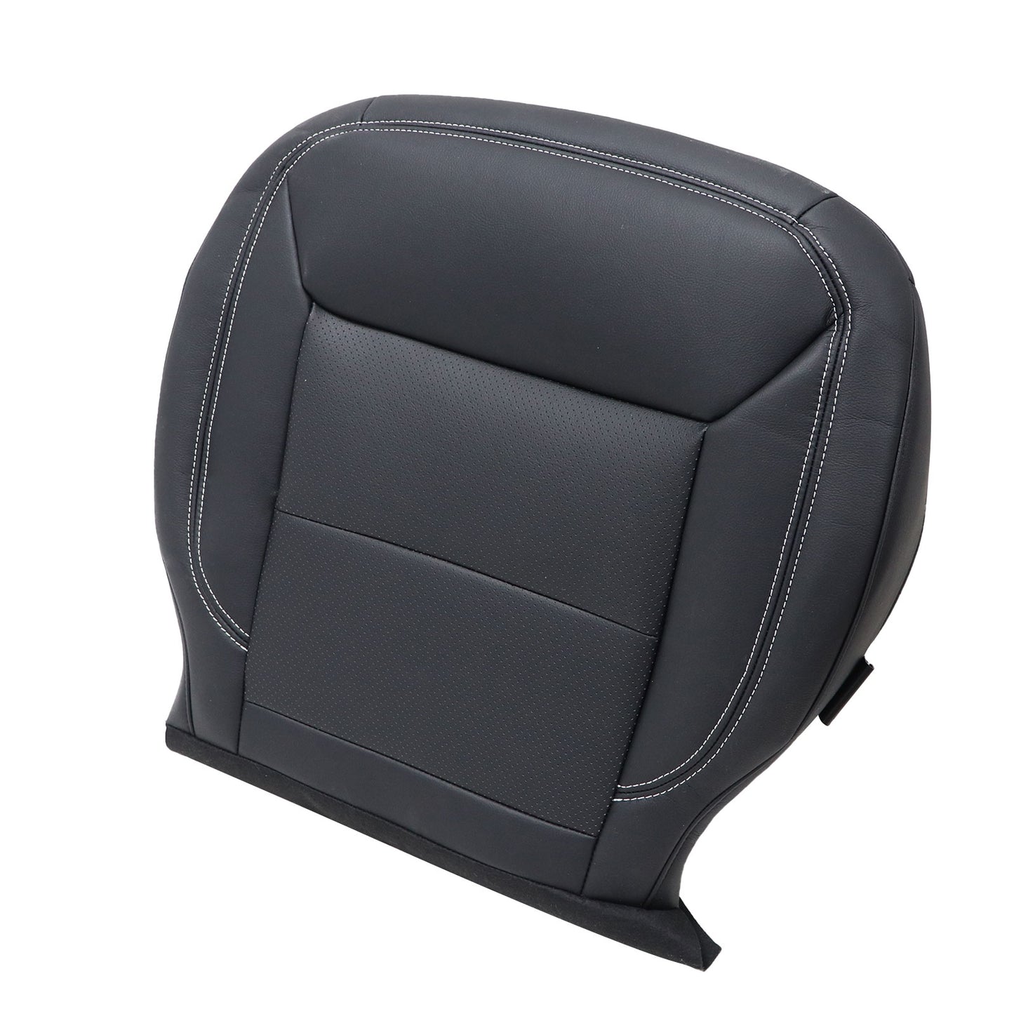2020-2024 Fits Ford Explorer Driver Bottom Perforated Leather Seat Cover Black