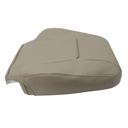 For 2002-2006 Toyota Camry LE SE XLE Passenger Top Leather Seat Cover Taupe Tan