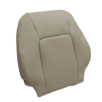 For 2002-2006 Toyota Camry LE SE XLE Passenger Top Leather Seat Cover Taupe Tan