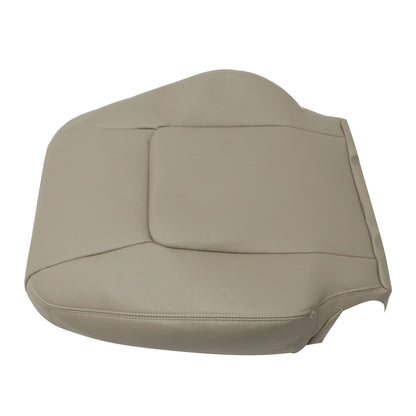 For 2002-2006 Toyota Camry LE SE XLE Passenger Top Leather Seat Cover Taupe Tan