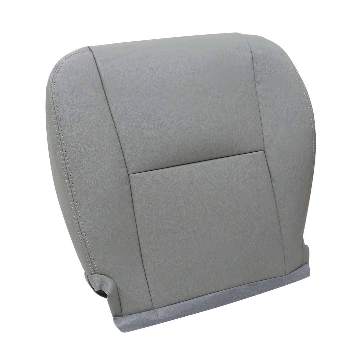 Driver Bottom Leather Seat Cover Stone Gray For 2002-2006 Toyota Camry LE SE XLE