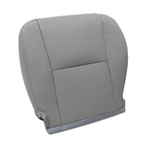 Driver Bottom Leather Seat Cover Stone Gray For 2002-2006 Toyota Camry LE SE XLE