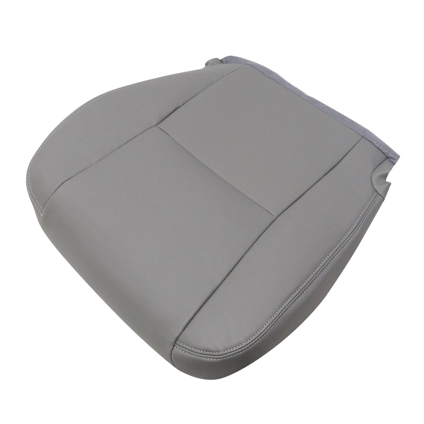 Driver Bottom Leather Seat Cover Stone Gray For 2002-2006 Toyota Camry LE SE XLE