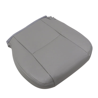 Driver Bottom Leather Seat Cover Stone Gray For 2002-2006 Toyota Camry LE SE XLE