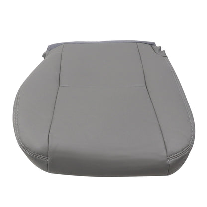 Driver Bottom Leather Seat Cover Stone Gray For 2002-2006 Toyota Camry LE SE XLE