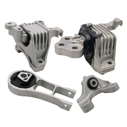 For Jeep Cherokee 3.2L 2014-2022 New 4Pcs AUTO Motor & Transmission Mount Set