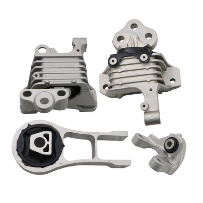 For Jeep Cherokee 3.2L 2014-2022 New 4Pcs AUTO Motor & Transmission Mount Set