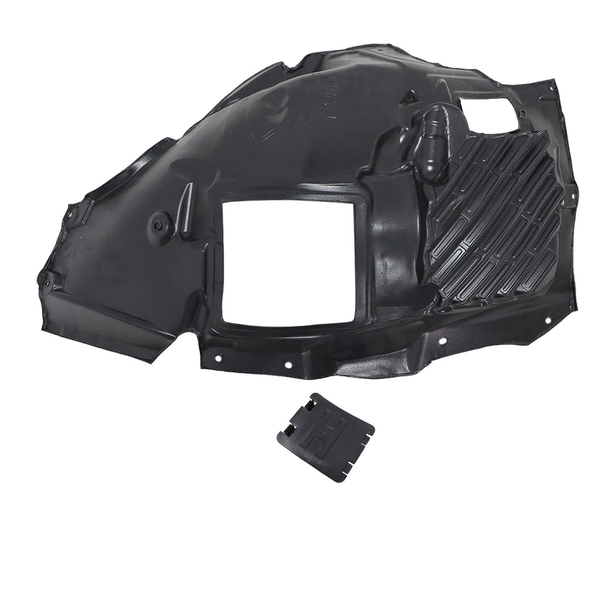 Fit 2014-20 BMW 428i 430i 435i 440i Black Front Right Fender Liner Wheel Cover
