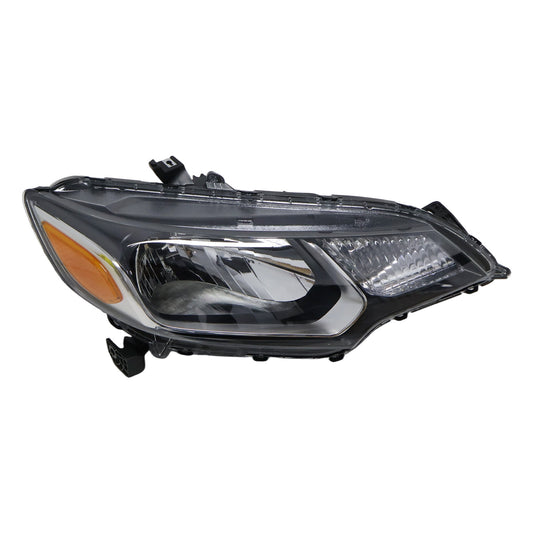 Halogen Headlight Assembly For Honda Fit 15-17 Right Passenger Side 33100T5AA01