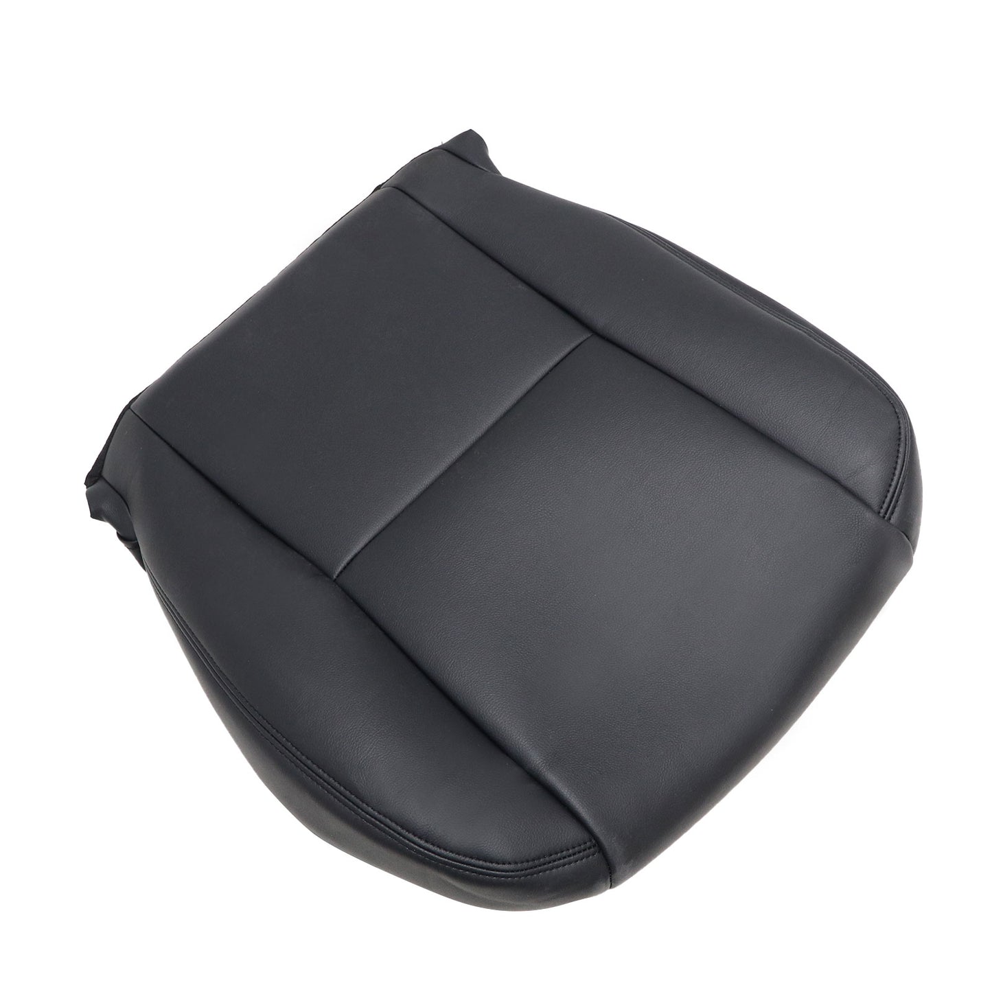 Driver Bottom Leather Seat Cover Black Fit For 2002-2006 Toyota Camry LE SE XLE