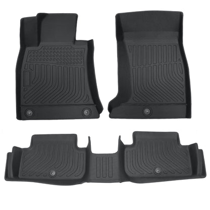 Floor Mats Liner For 2019-2025 Genesis G70 AWD 4-Door Front-Rear All Weather TPE