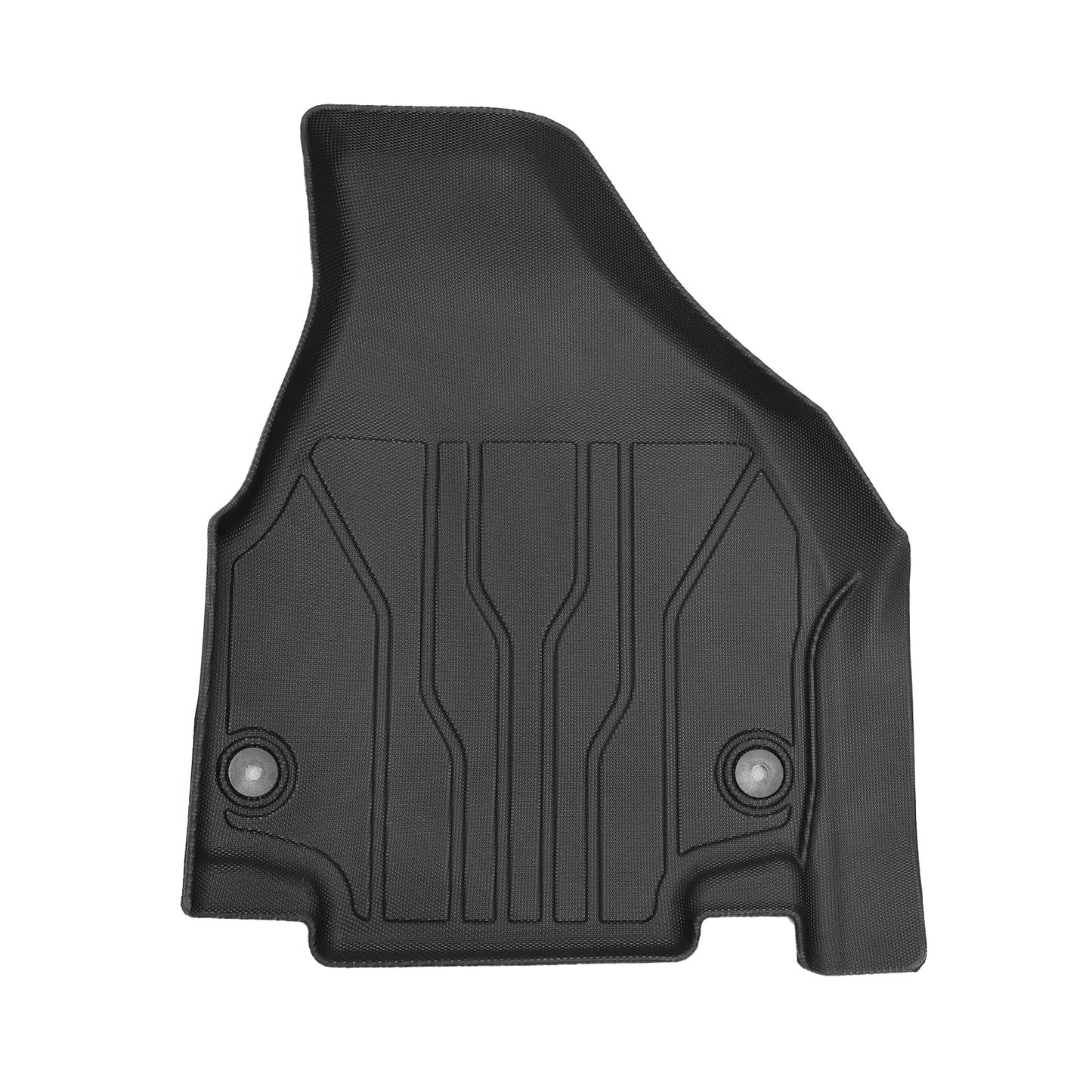 3 Rows TPE Floor Mats Liners Waterproof For 2017-2025 Chrysler Pacifica Black