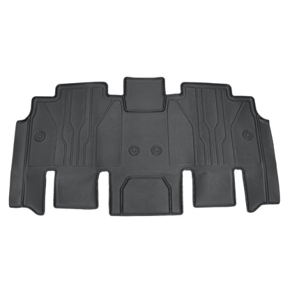 3 Rows TPE Floor Mats Liners Waterproof For 2017-2025 Chrysler Pacifica Black