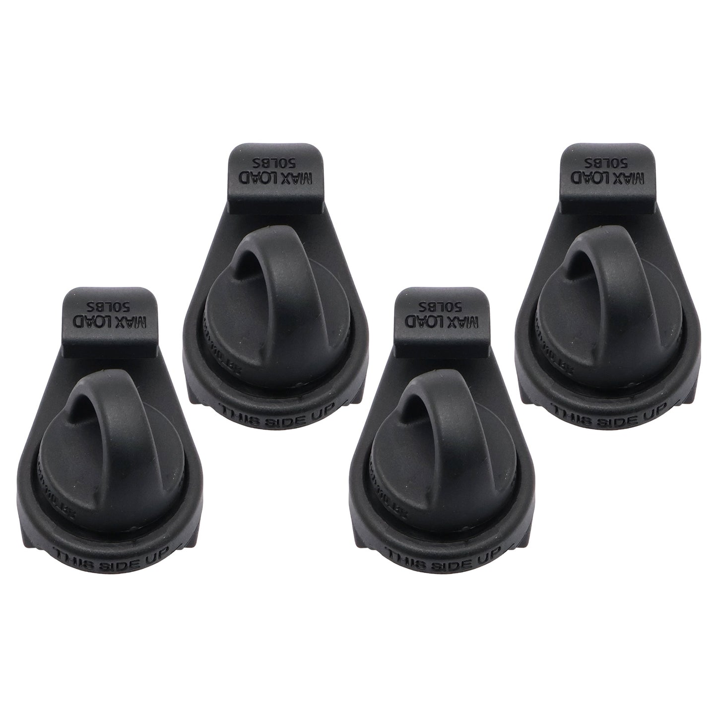 4X Truck Bed Tie Down Hooks Deck Rail For Toyota Tacoma 2005 2006-24 PT278-35075