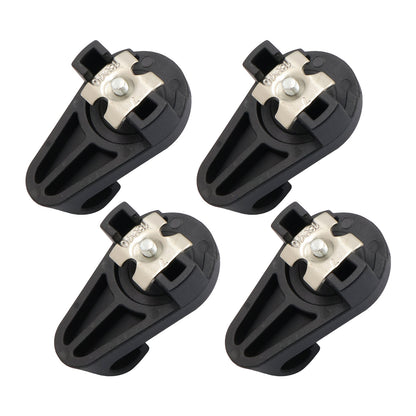 4X Truck Bed Tie Down Hooks Deck Rail For Toyota Tacoma 2005 2006-24 PT278-35075
