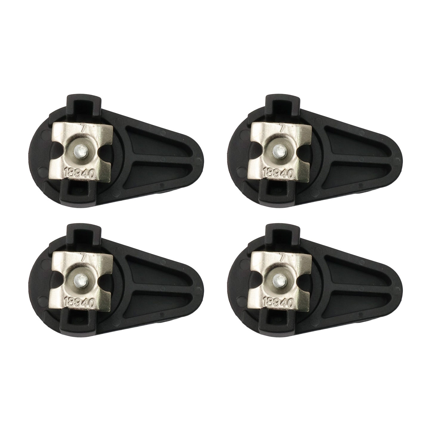 4X Truck Bed Tie Down Hooks Deck Rail For Toyota Tacoma 2005 2006-24 PT278-35075