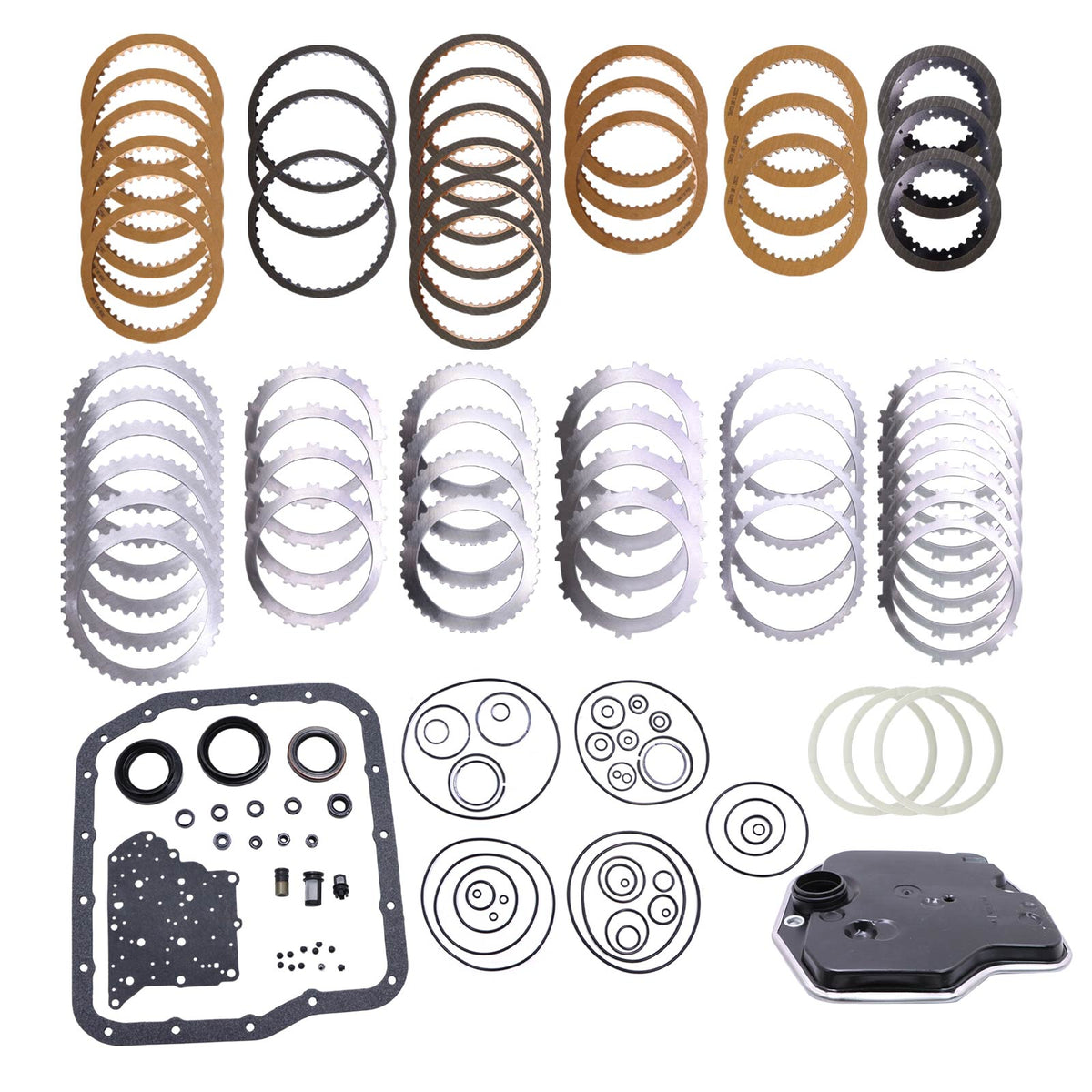 U240E U241E Transmission Master Rebuild Kit For TOYOTA ALPHARD AVALON CAMRY RAV4