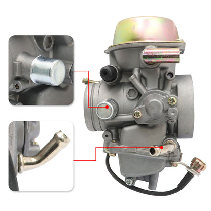 NEW Carburetor Carb With Kit For 2004-2007 Yamaha Rhino 660 YXR660F 4-Stroke ATV