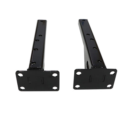 2Pcs Fits for 1986-2001 Jeep Cherokee XJ Upgrated Rear Bumper Brackets Support