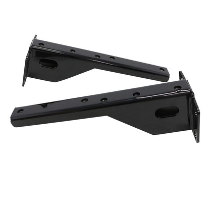 2Pcs Fits for 1986-2001 Jeep Cherokee XJ Upgrated Rear Bumper Brackets Support