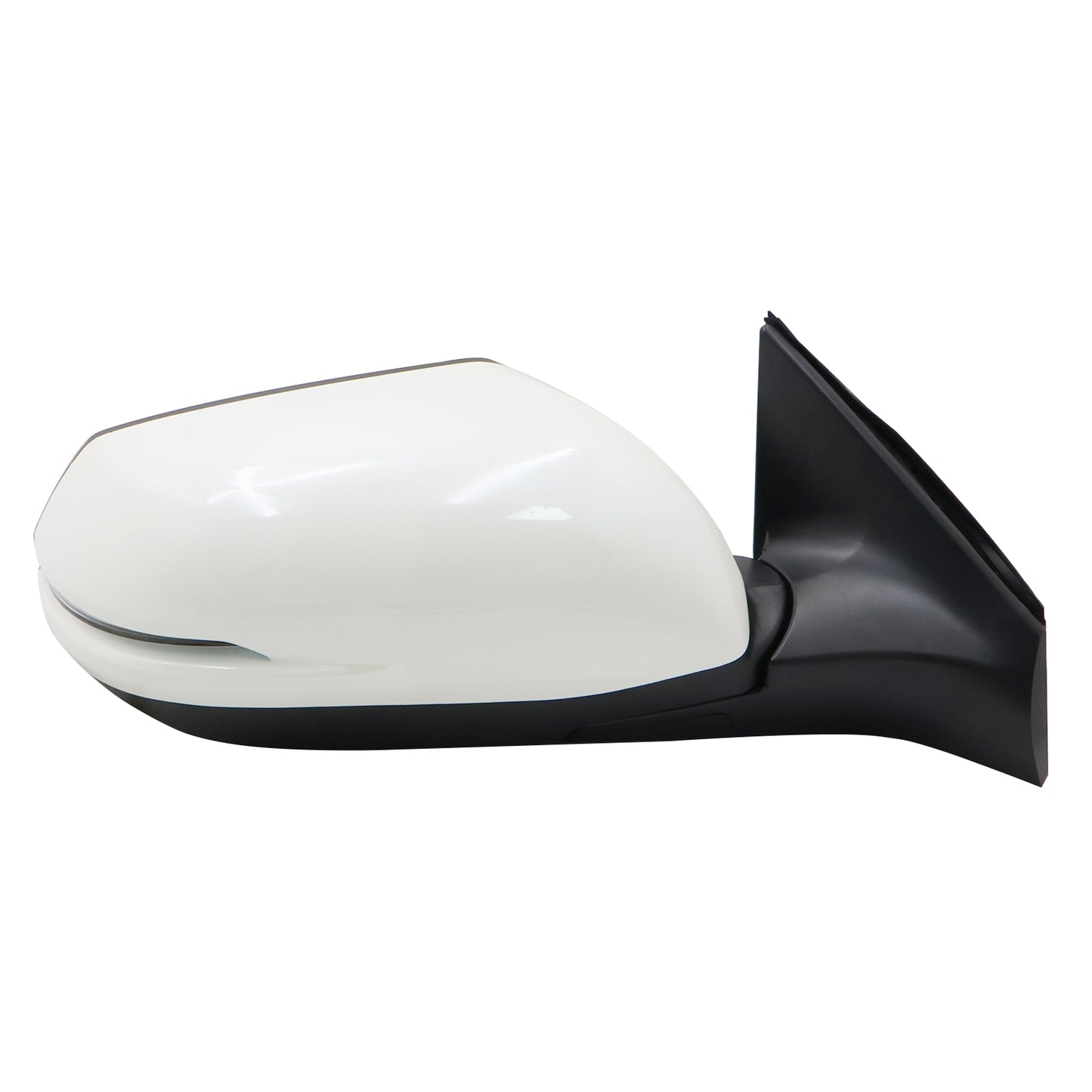 White Right Passenger Side Mirror For Honda CR-V Models 2017-2022