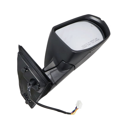 White Right Passenger Side Mirror For Honda CR-V Models 2017-2022