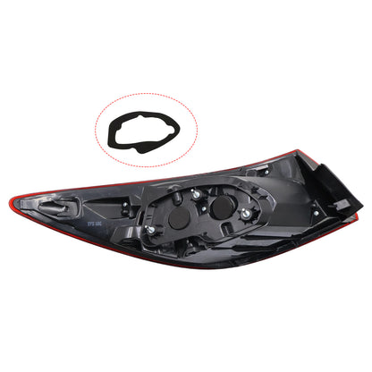 Outer Non-LED Tail Light Lamp Right Side for 2014-2018 Mazda 3 Sedan BJT151150A