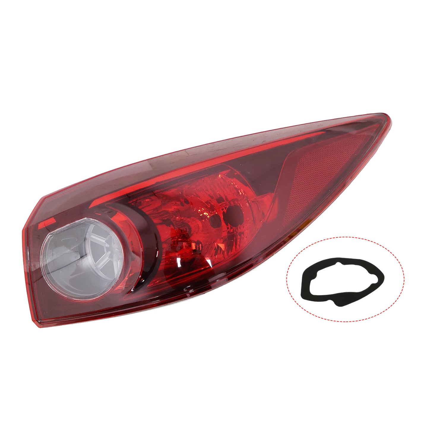 Outer Non-LED Tail Light Lamp Right Side for 2014-2018 Mazda 3 Sedan BJT151150A