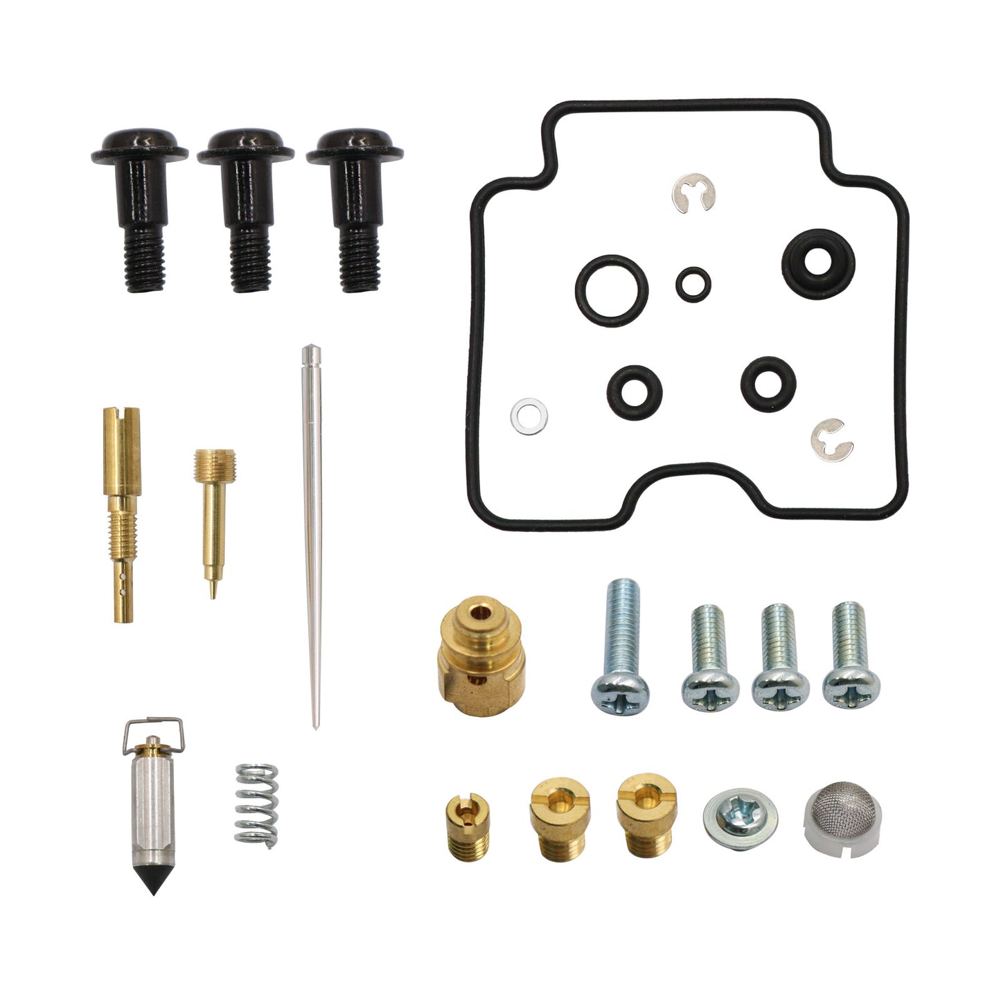 Full Balls Carburetor Kit For Yamaha Grizzly 660 YFM660F 4x4 2002-2007