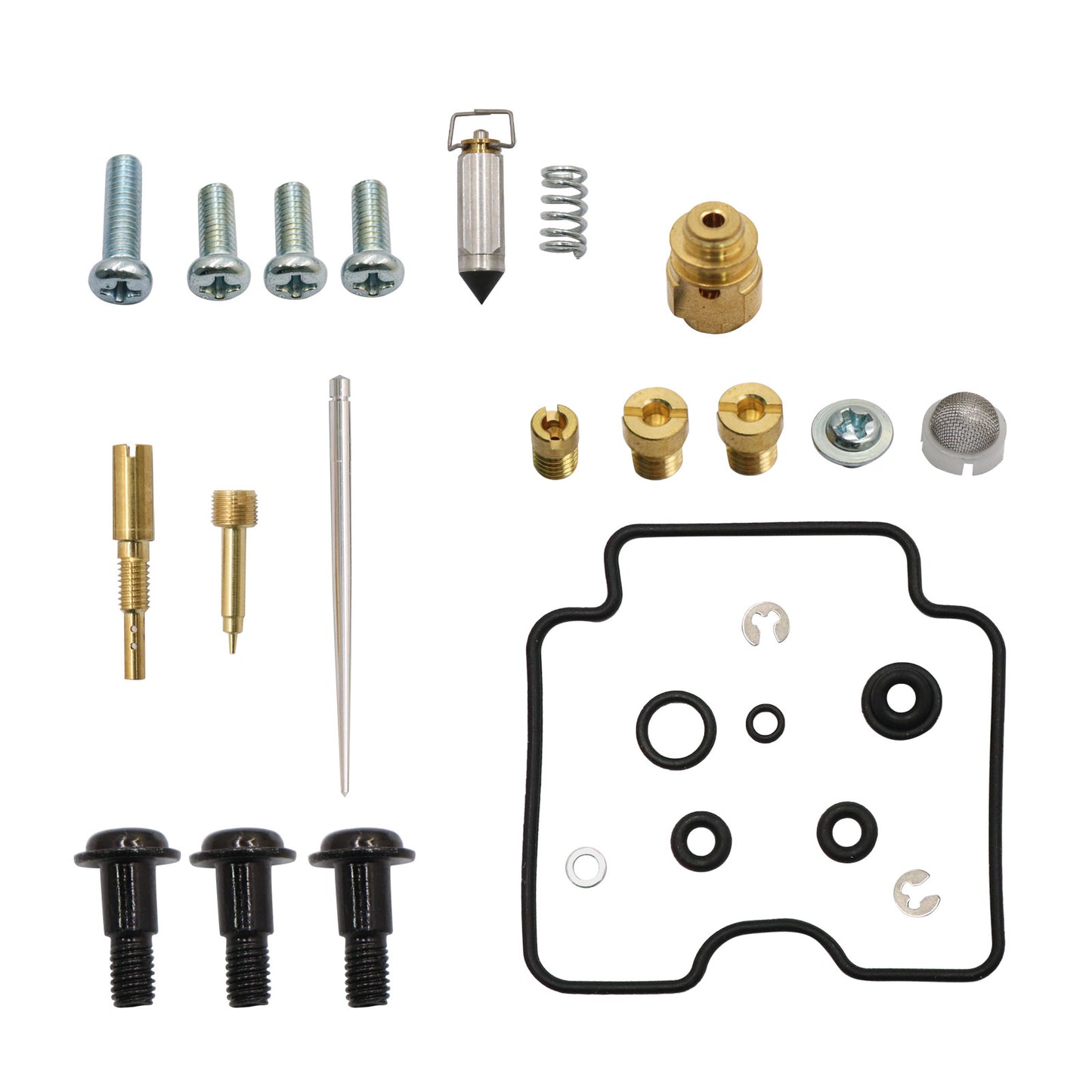 Full Balls Carburetor Kit For Yamaha Grizzly 660 YFM660F 4x4 2002-2007