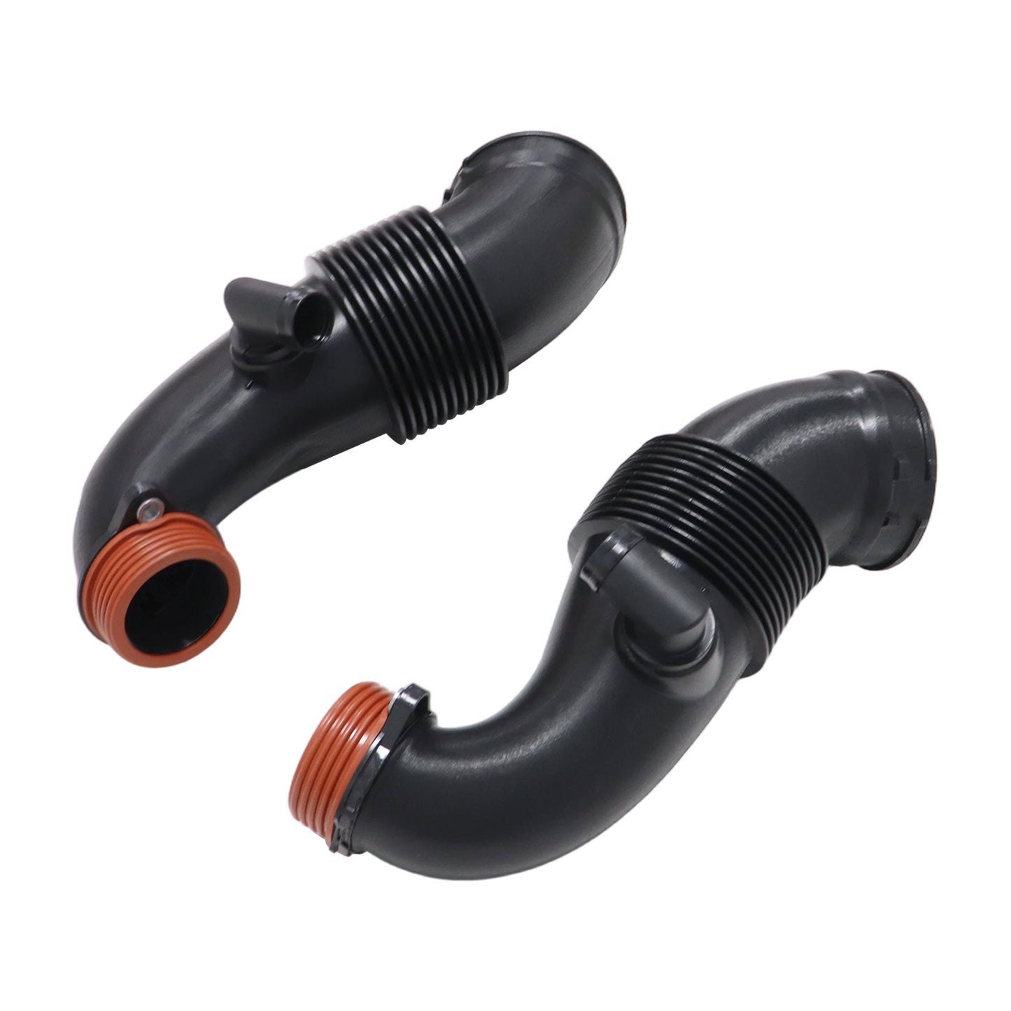 For 14-19 BMW X5 X6 LEFT & RIGHT AIR INTAKE BOOT PIPE 13717638568 13717638569