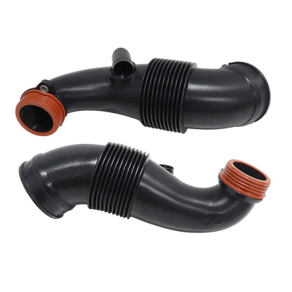 For 14-19 BMW X5 X6 LEFT & RIGHT AIR INTAKE BOOT PIPE 13717638568 13717638569