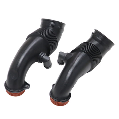 For 14-19 BMW X5 X6 LEFT & RIGHT AIR INTAKE BOOT PIPE 13717638568 13717638569