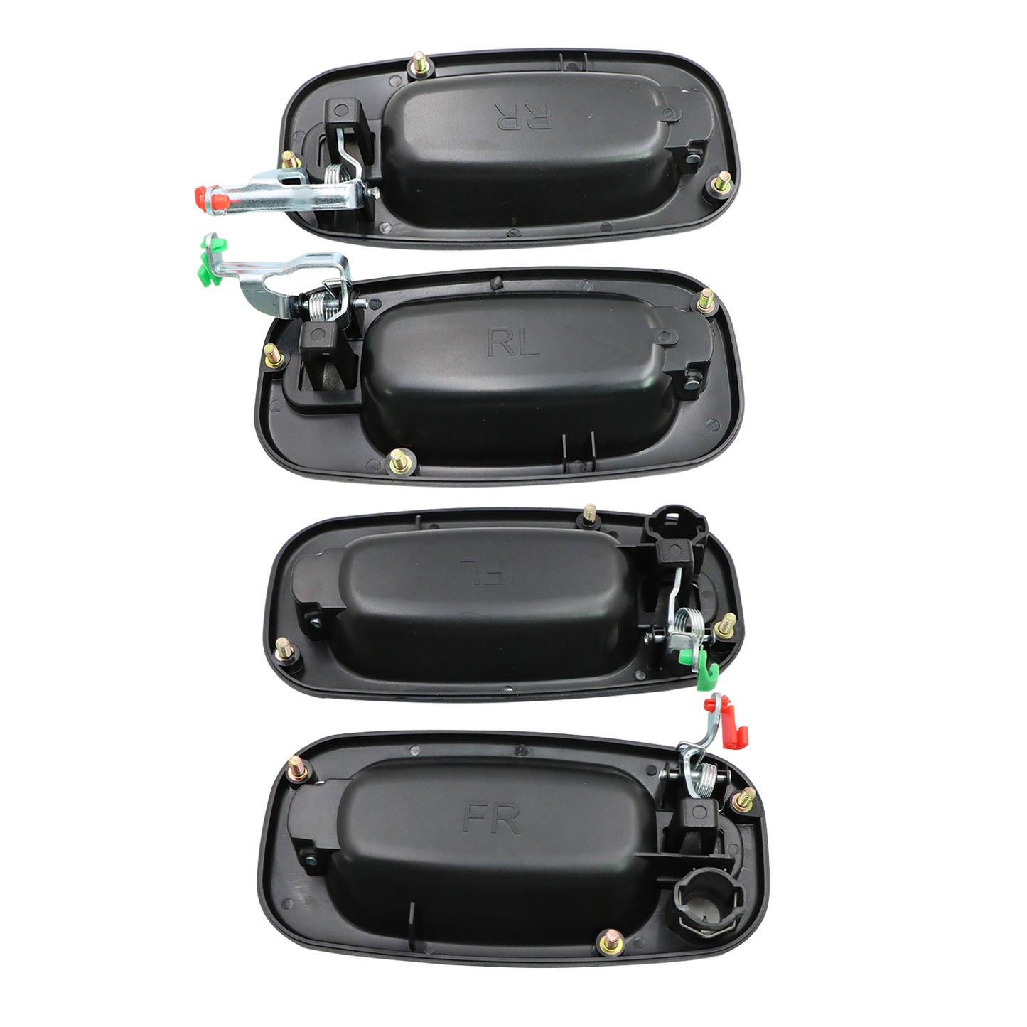 For Chevrolet GMC Exterior Door Handle w/ Keyhole Front/Rear X4